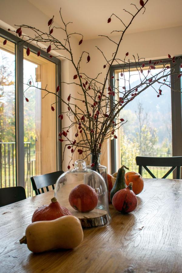 Modern Alpine Monsalbius Chalet Baske Ostarije 外观 照片